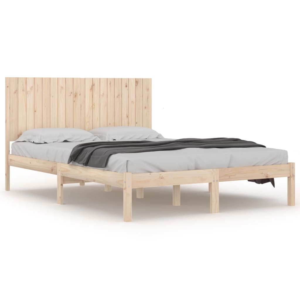 Okvir za krevet od masivnog drva 180 x 200 cm veliki bračni