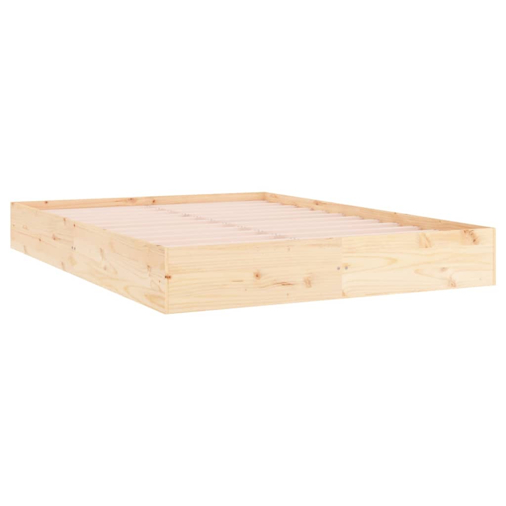Okvir za krevet od masivnog drva 180 x 200 cm veliki bračni