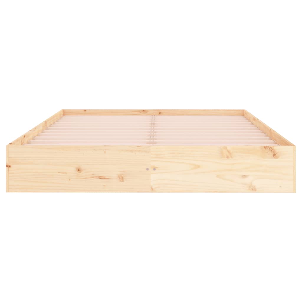 Okvir za krevet od masivnog drva 180 x 200 cm veliki bračni