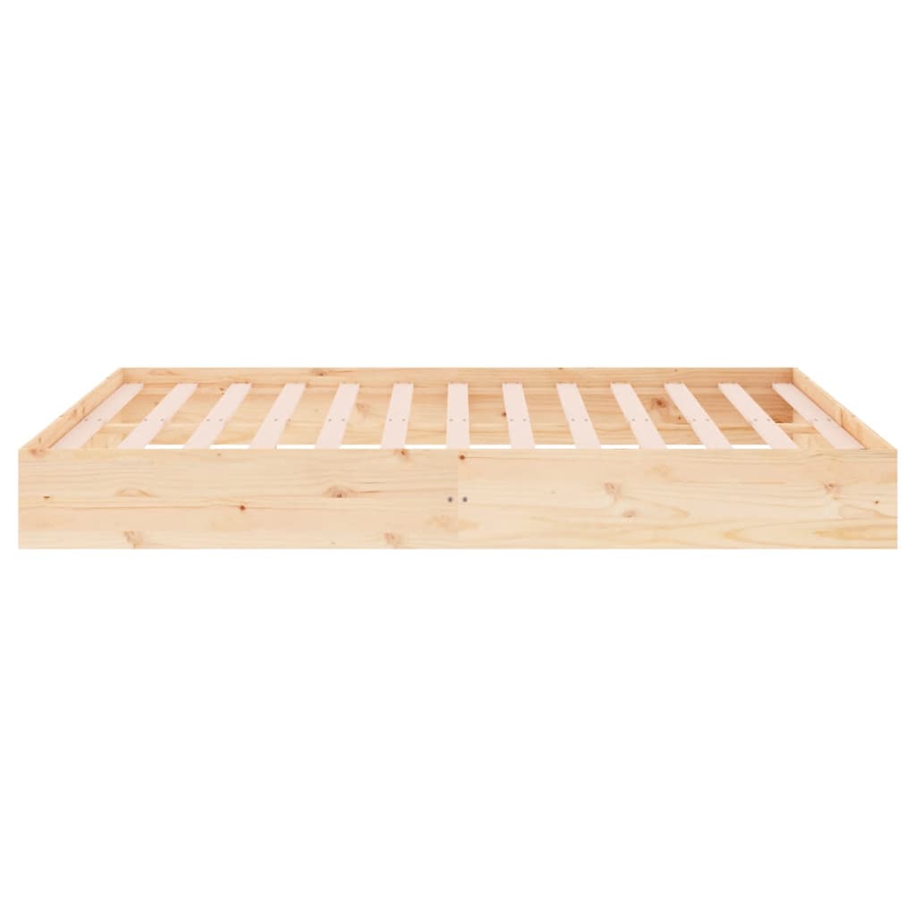 Okvir za krevet od masivnog drva 180 x 200 cm veliki bračni