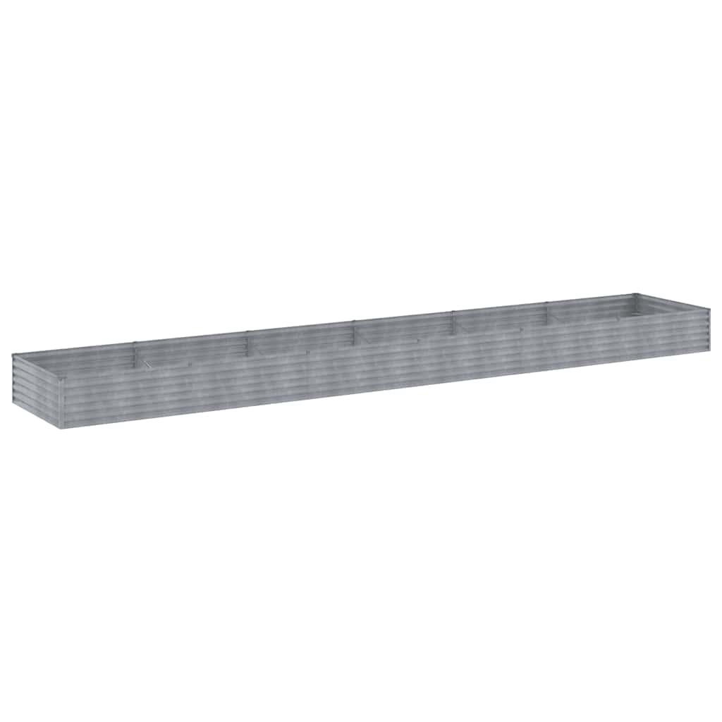 Povišena vrtna gredica 579 x 100 x 36 cm od čelika COR-TEN