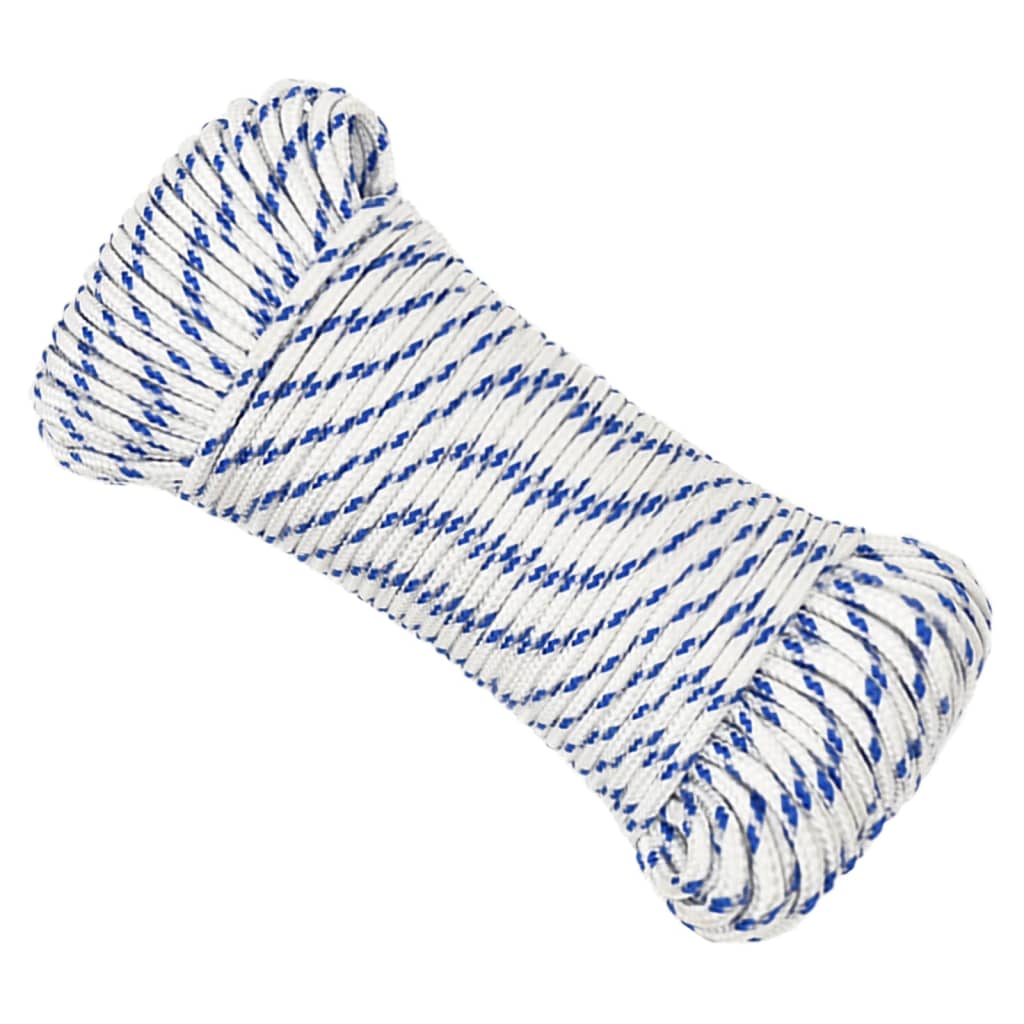Brodski konop bijeli 4 mm 100 m od polipropilena
