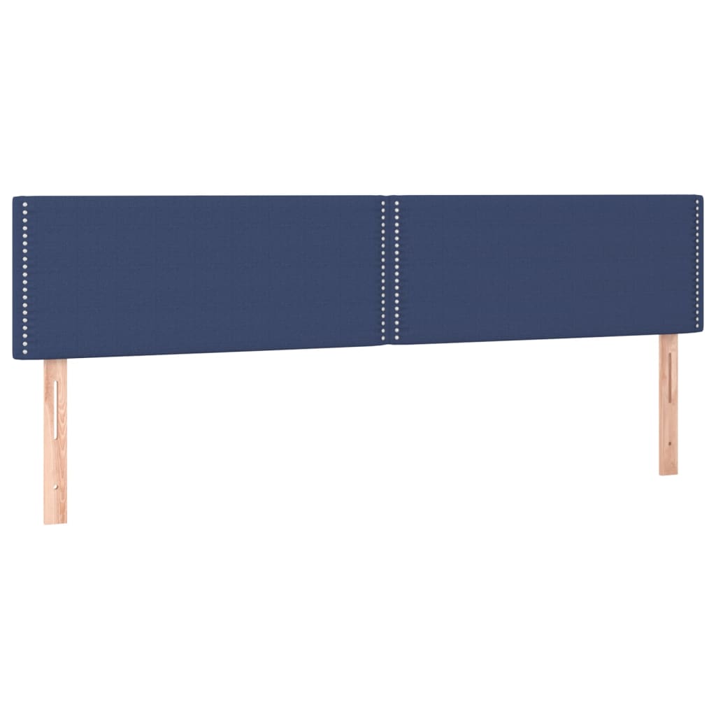 Uzglavlja plava 180x5x78/88 cm od tkanine