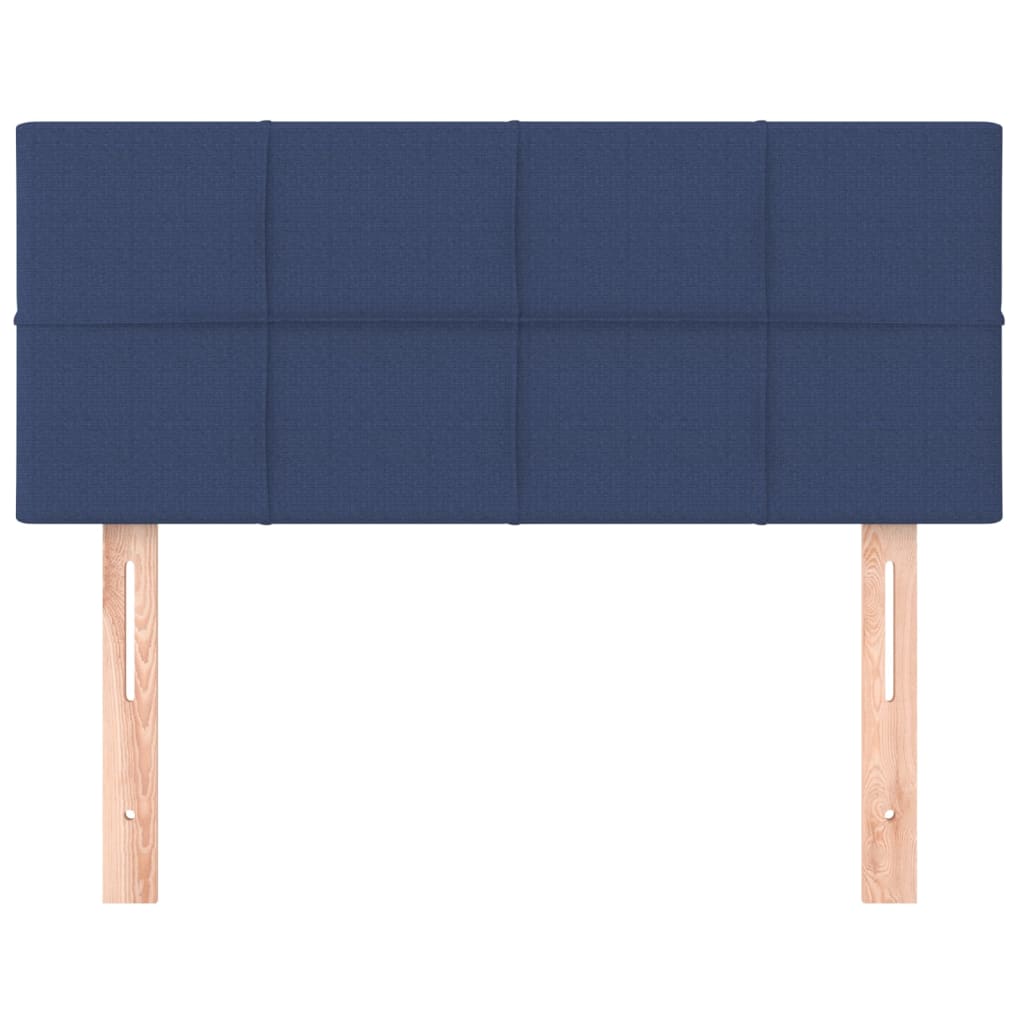 Uzglavlje plavo 100x5x78/88 cm od tkanine