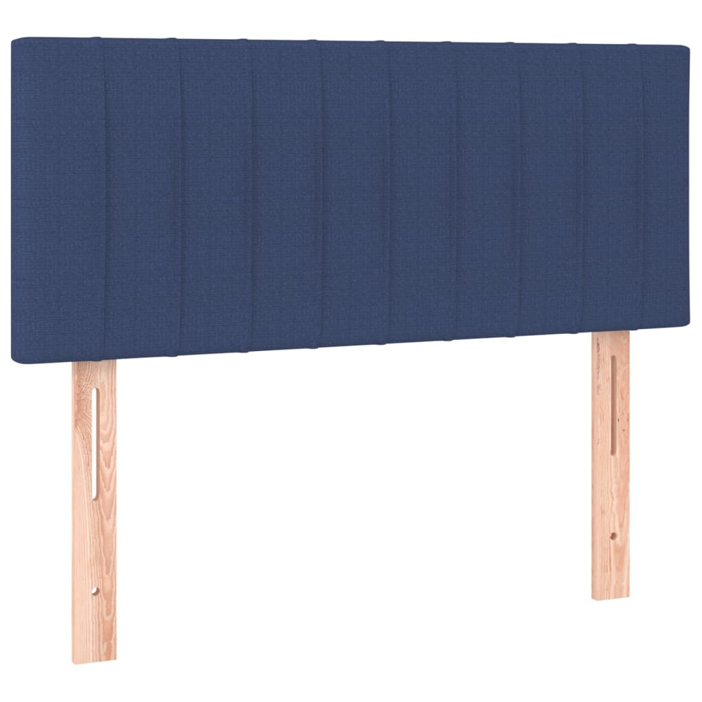 Uzglavlje plavo 100x5x78/88 cm od tkanine