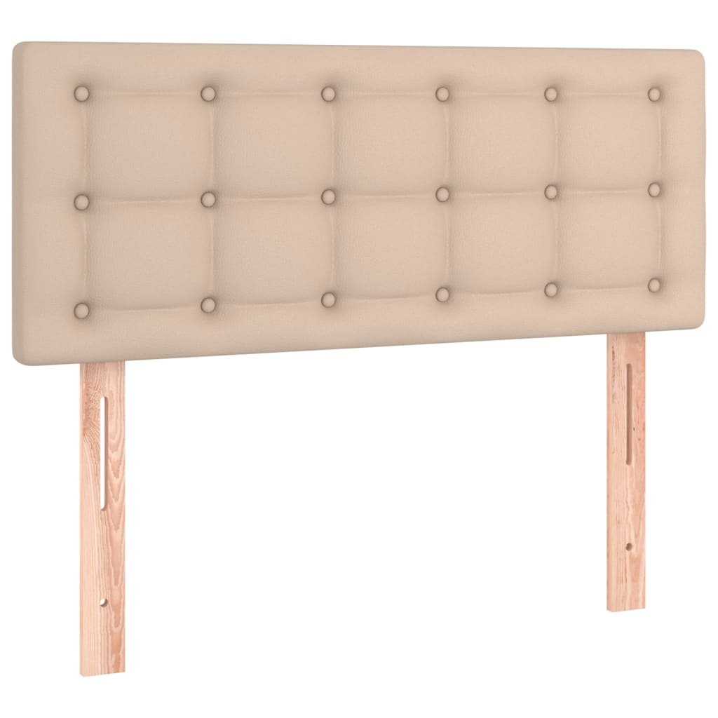 Uzglavlje boja cappuccina 100x5x78/88 cm od umjetne kože