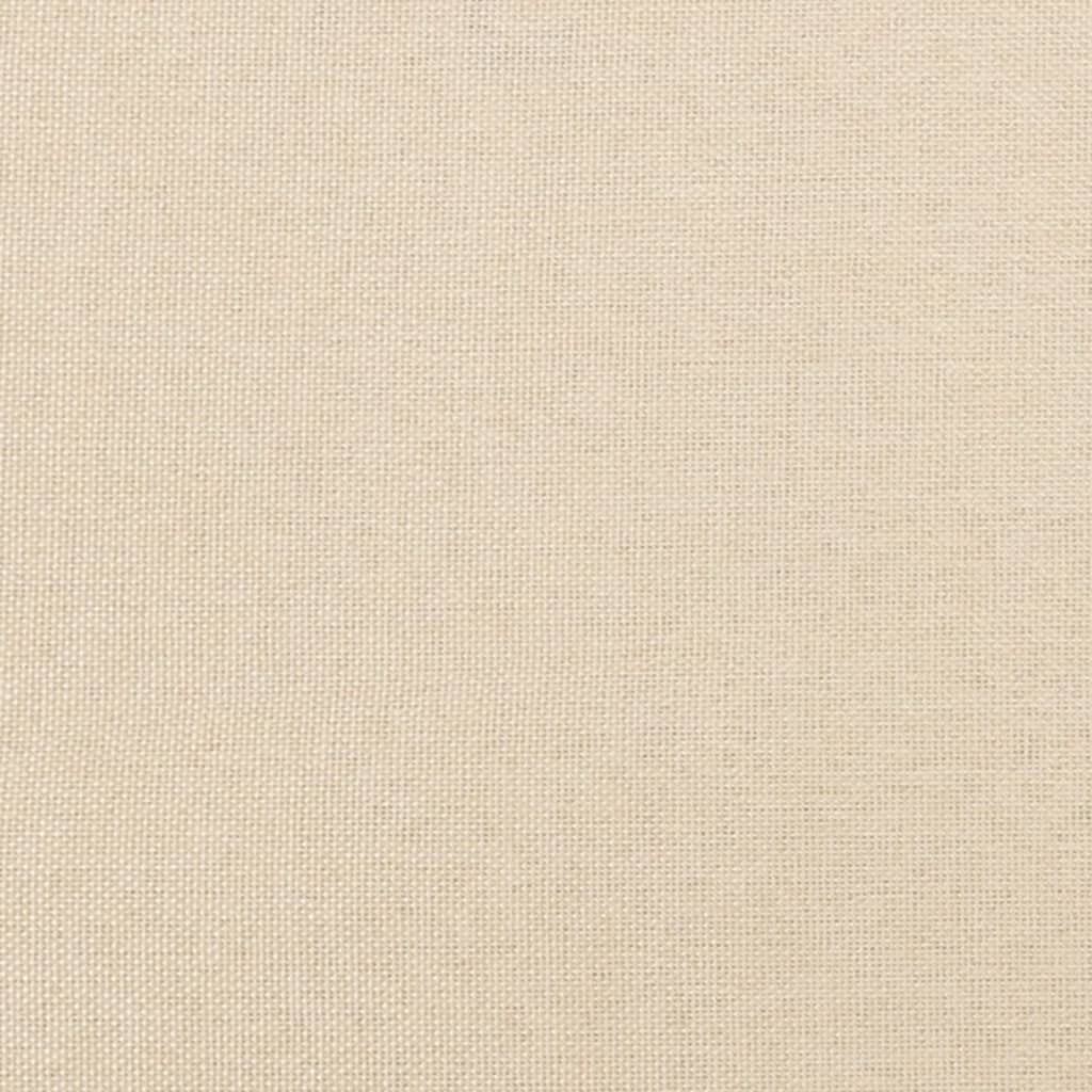 Madrac s džepičastim oprugama srednje tvrdoće krem 90x190x20 cm od tkanine
