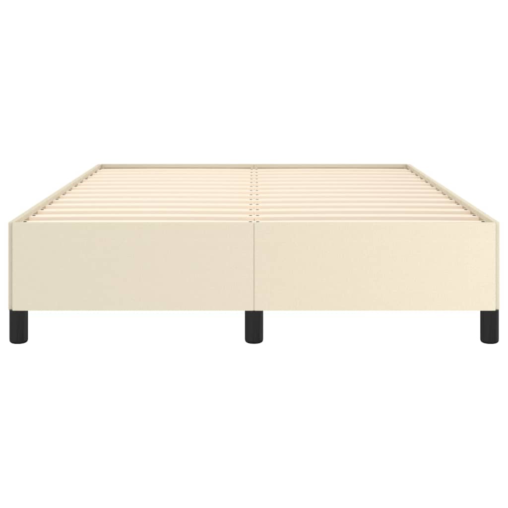 Okvir za krevet krem 140x190 cm od umjetne kože