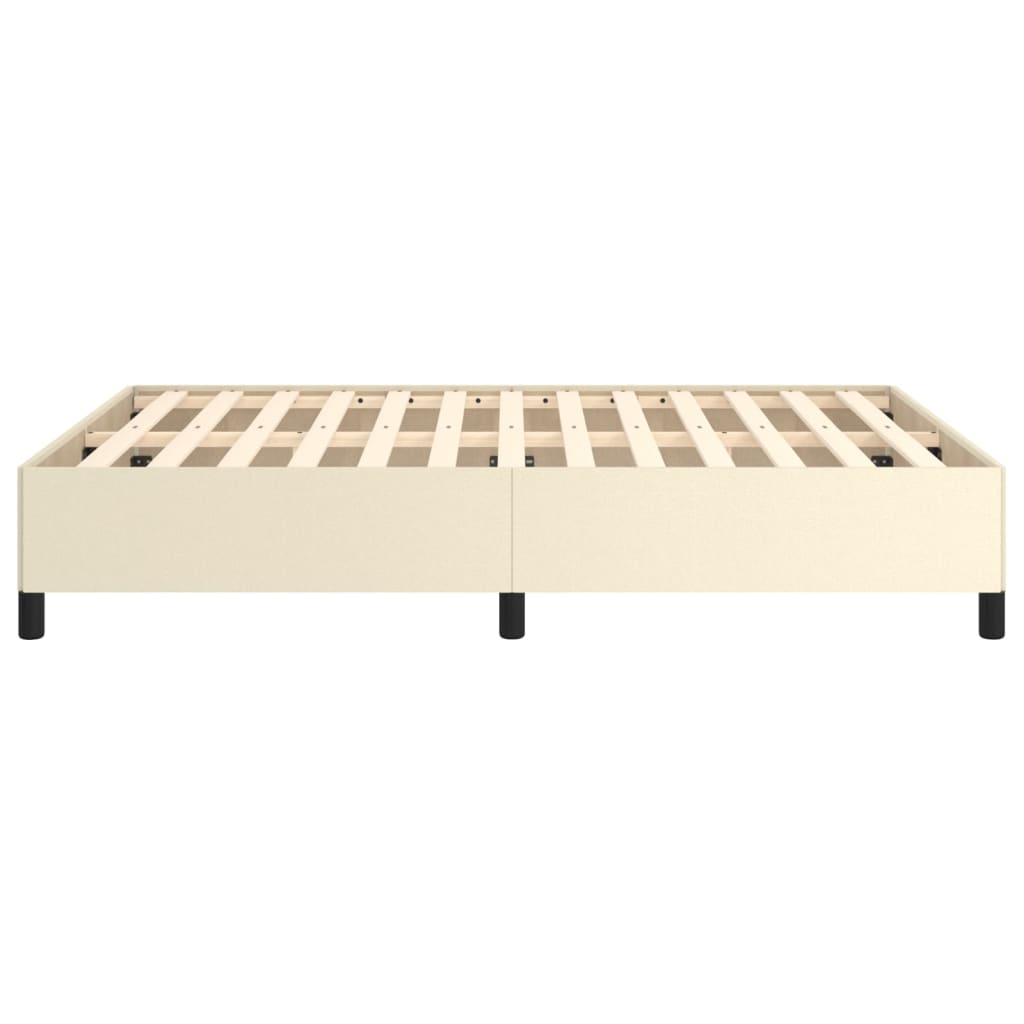 Okvir za krevet krem 140x190 cm od umjetne kože