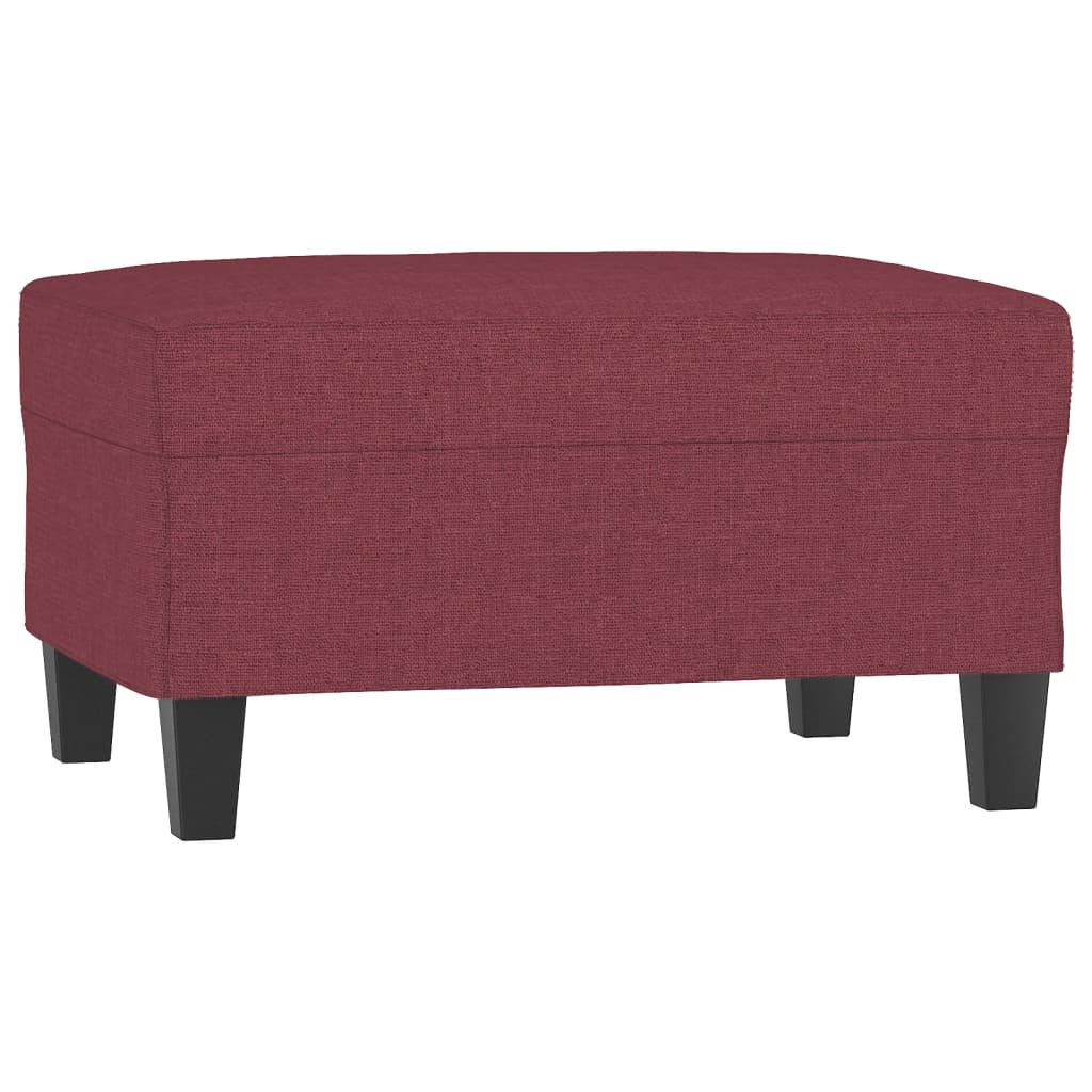 Tabure crvena boja vina 70 x 55 x 41 cm od tkanine