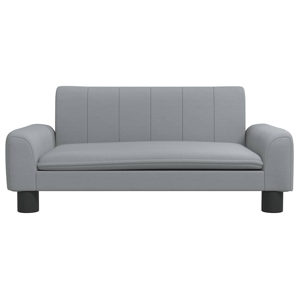 Krevet za pse svjetlosivi 70 x 45 x 30 cm od tkanine