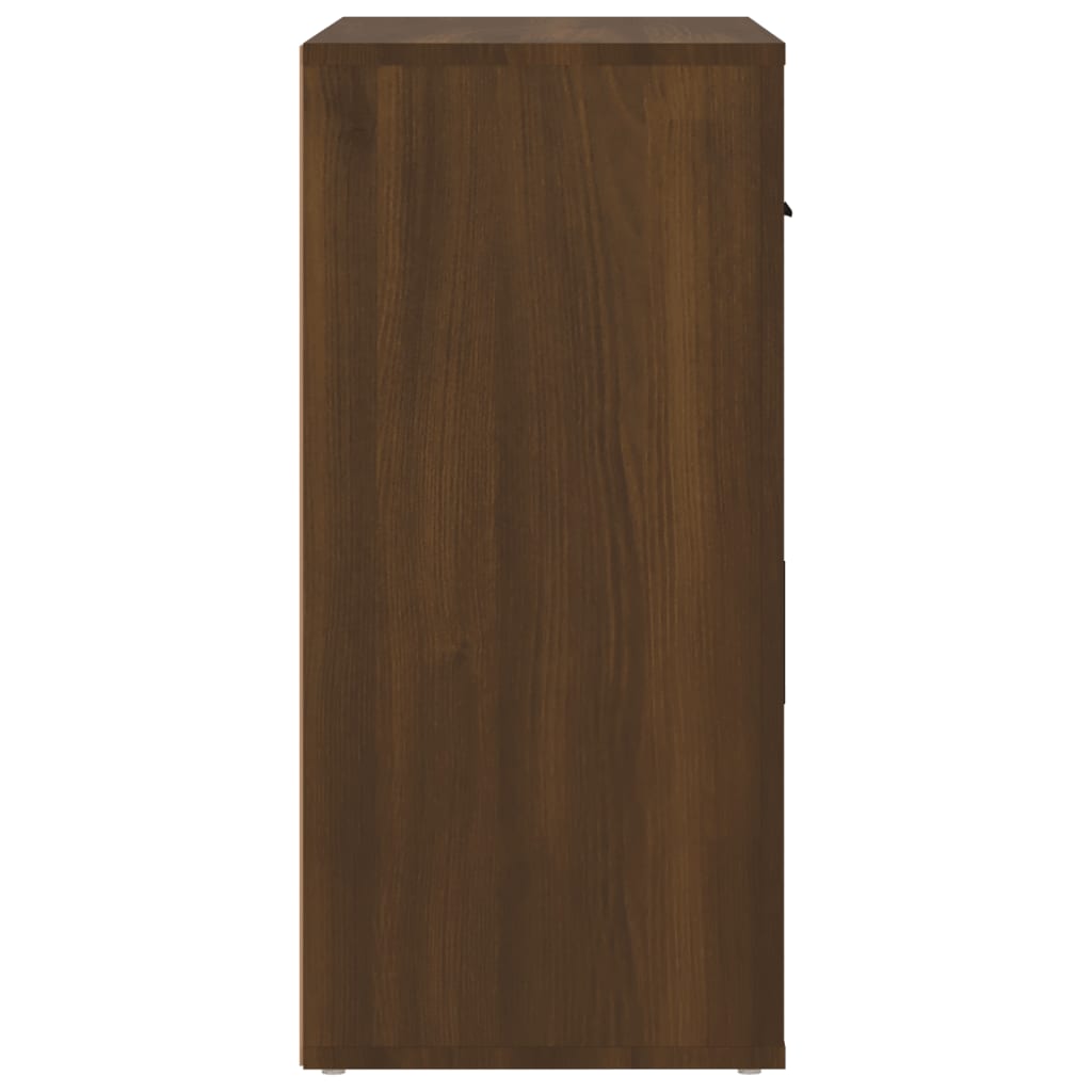 Komoda boja Smeđi hrasta 80x33x70 cm od konstruiranog drva