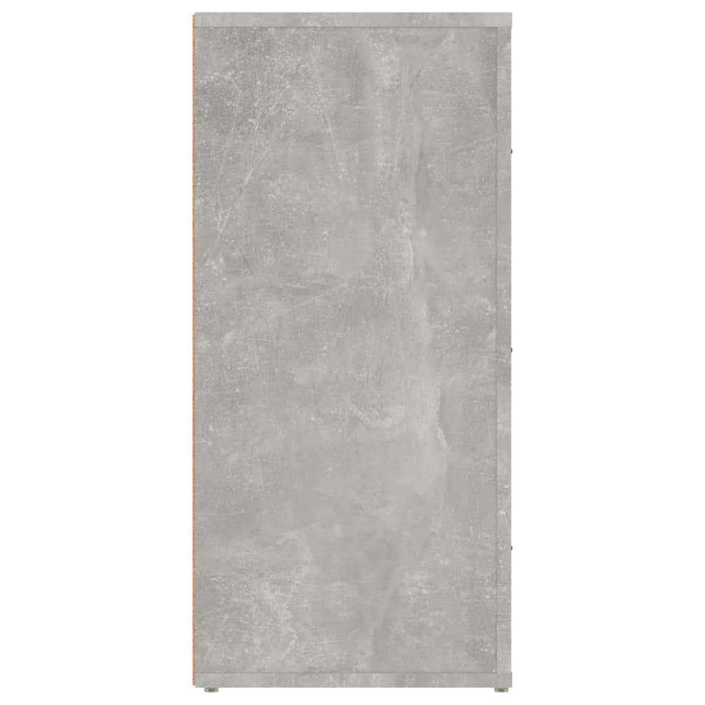 Komoda siva boja betona 40 x 33 x 70 cm od konstruiranog drva