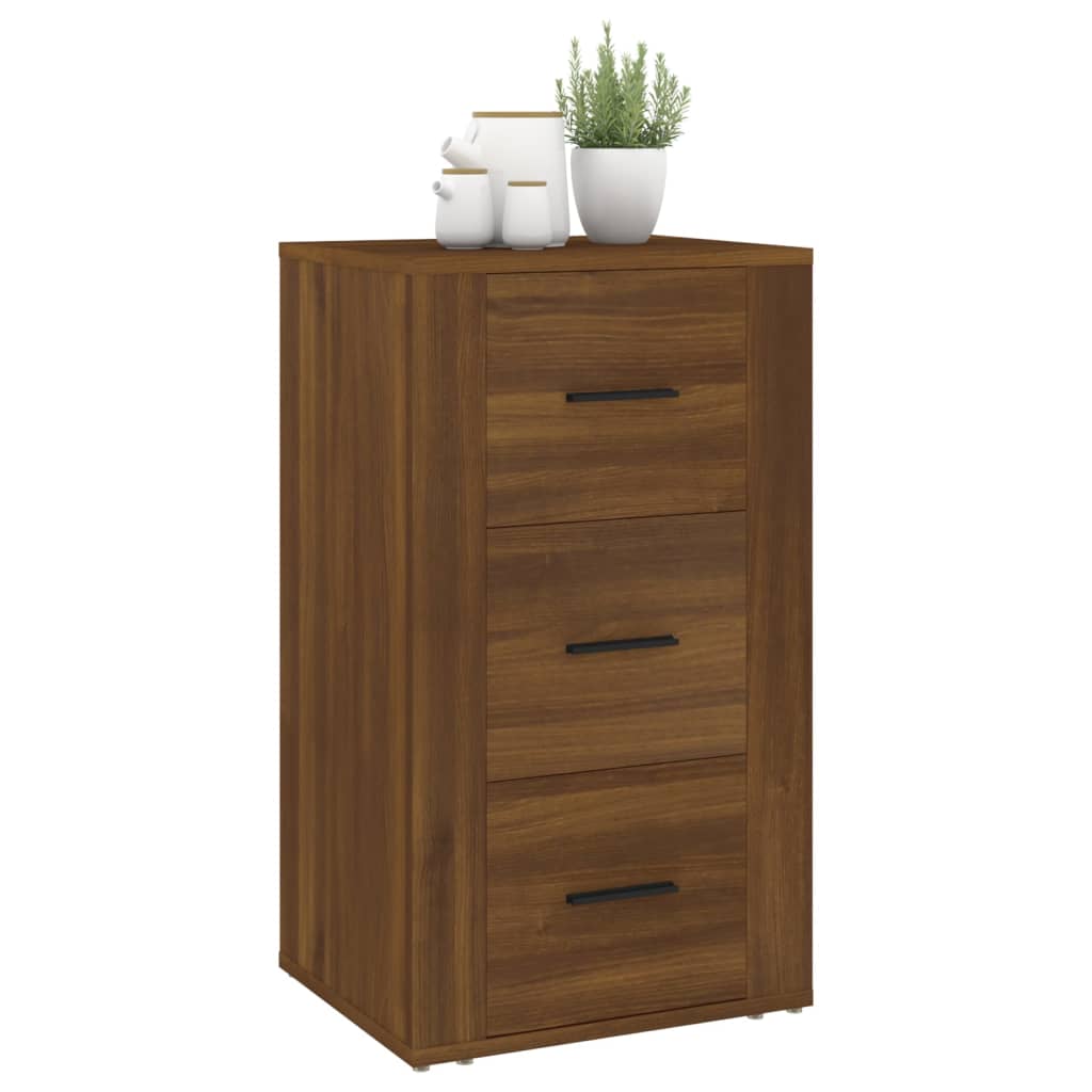 Komoda Smeđi hrast 40 x 33 x 70 cm konstruirano drvo