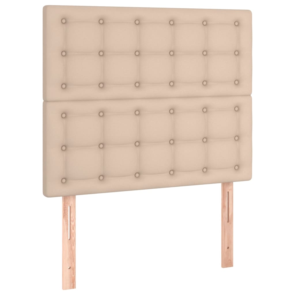 Uzglavlje Cappuccino 80x5x118/128 cm Imitacija kože