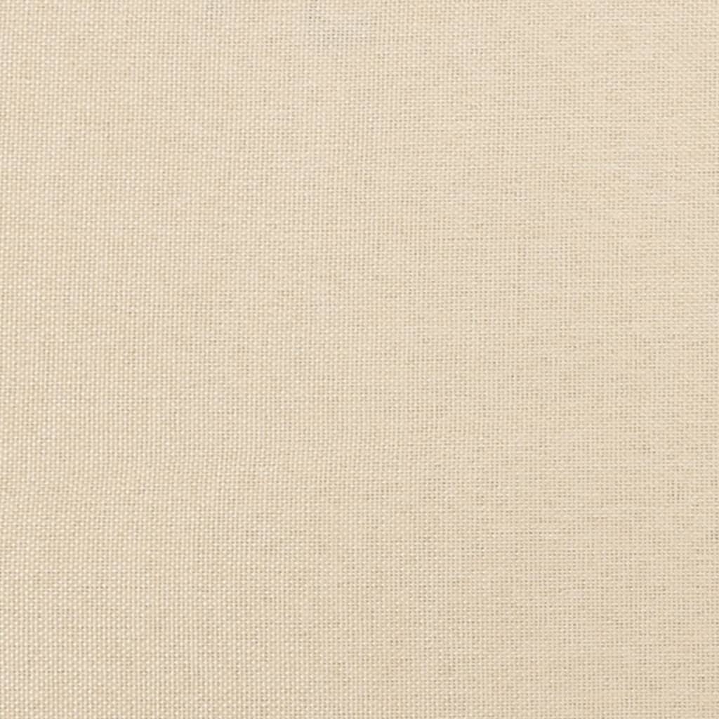 Uzglavlje s ušima krem 93x16x78/88 cm od tkanine