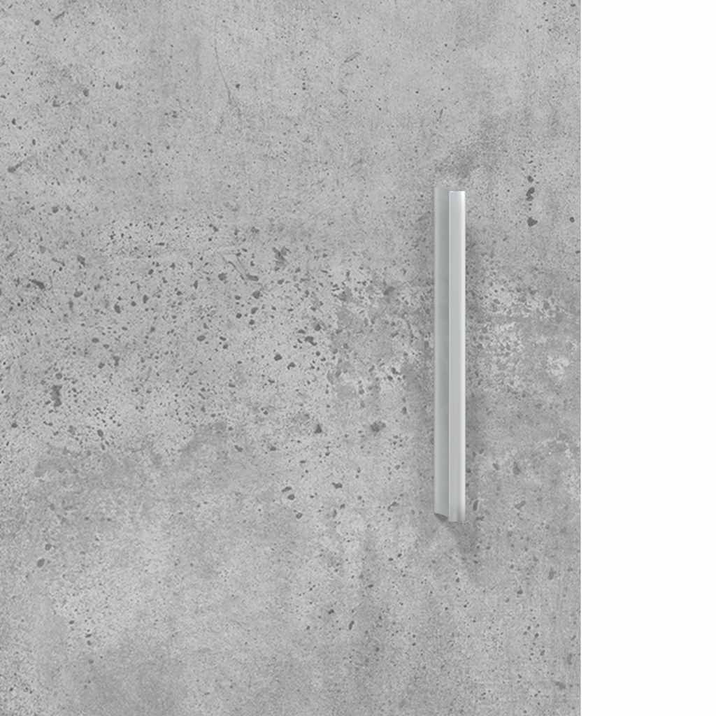 Stalak za akvarij Betonsko-sivi 101x41x58 cm Konstruirano drvo