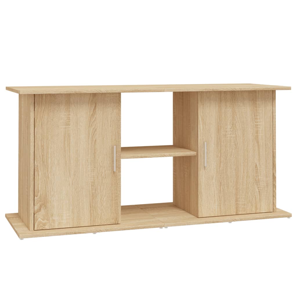 Stalak za akvarij Sonoma hrast 121x41x58 cm Konstruirano drvo