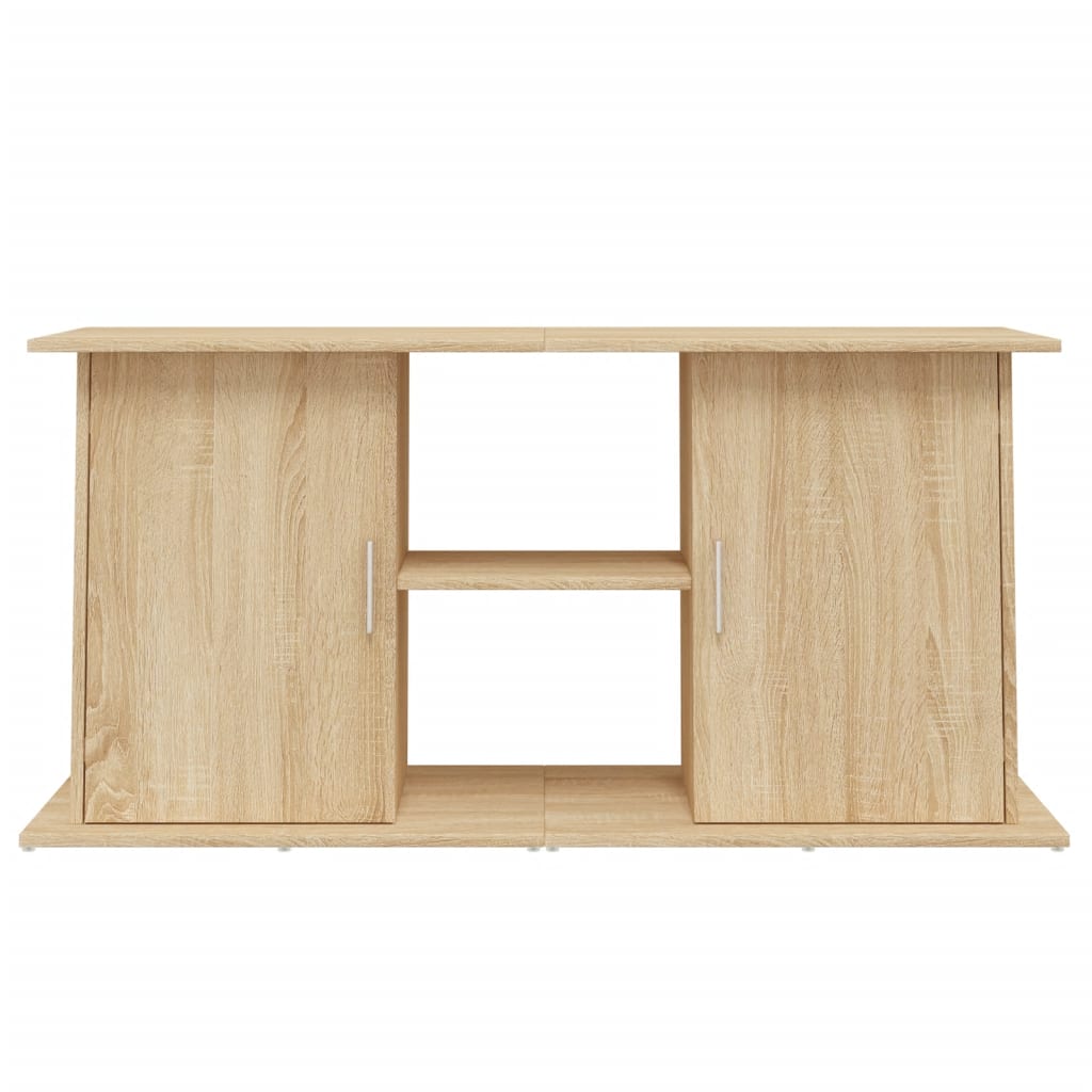 Stalak za akvarij Sonoma hrast 121x41x58 cm Konstruirano drvo