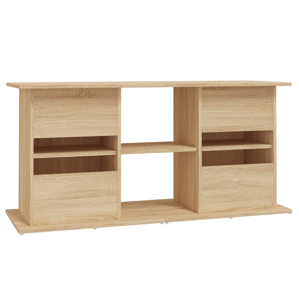 Stalak za akvarij Sonoma hrast 121x41x58 cm Konstruirano drvo