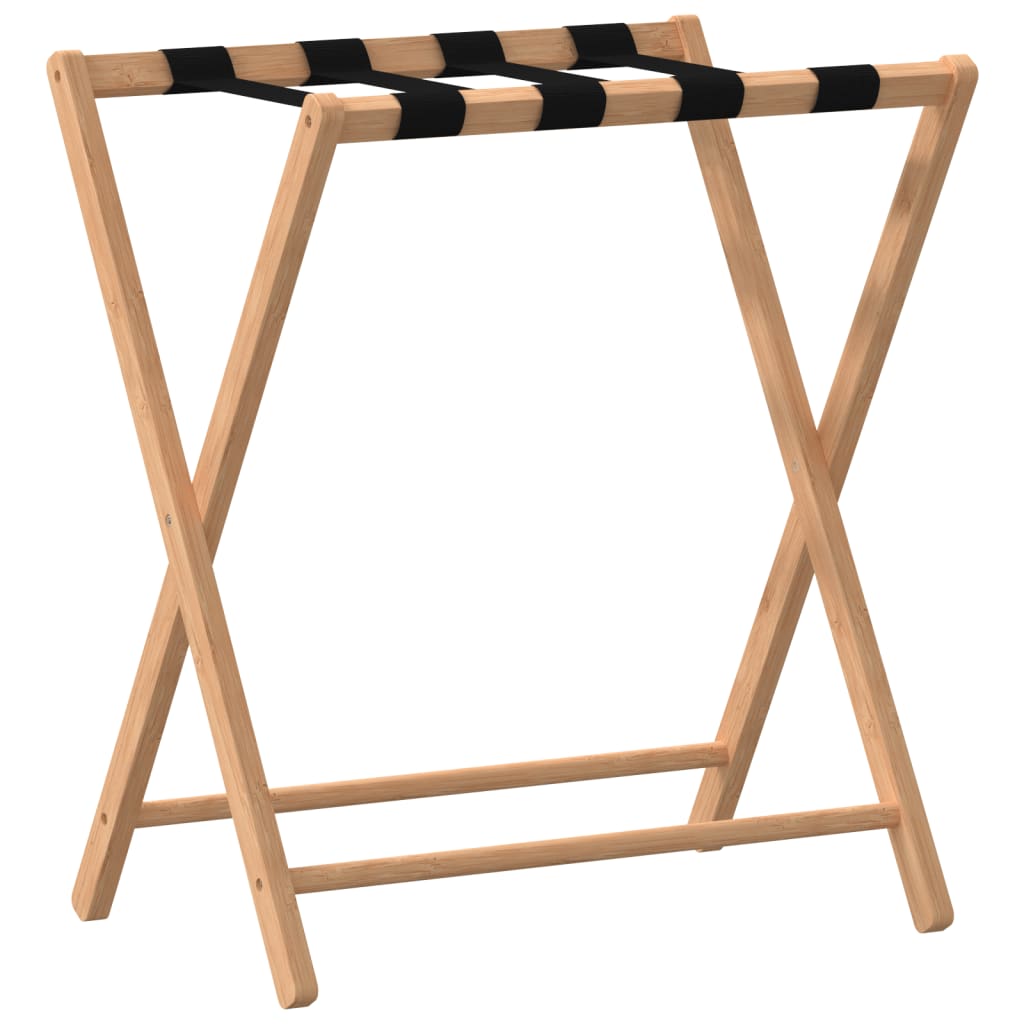 Stalak za prtljagu 68,5 x 38 x 58 cm od bambusa