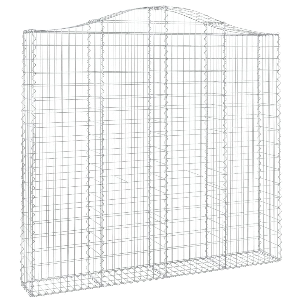 Lučne gabionske košare 11kom 200x30x180/200cm pocinčano željezo