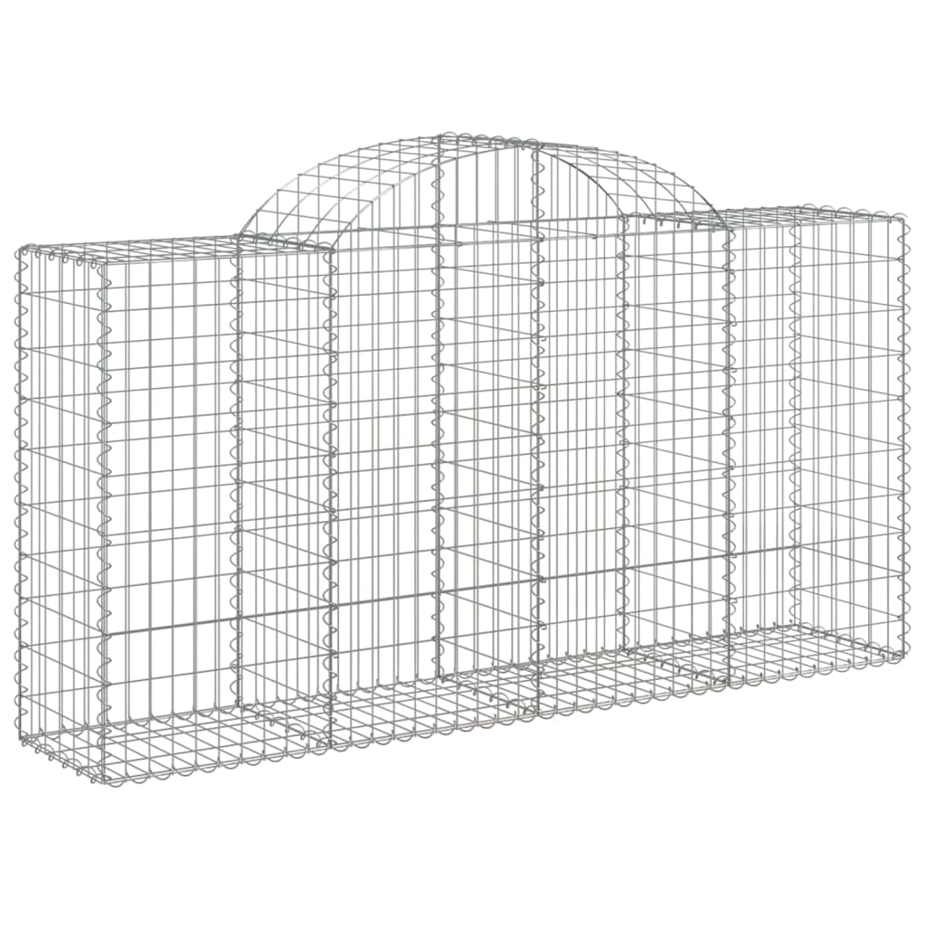 Lučne gabionske košare 20kom 200x50x100/120cm pocinčano željezo