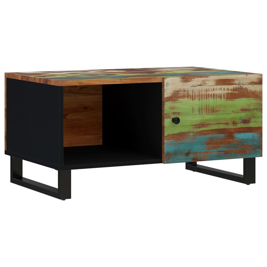 Stolić za kavu 80x50x40 cm od obnovljenog i konstruiranog drva