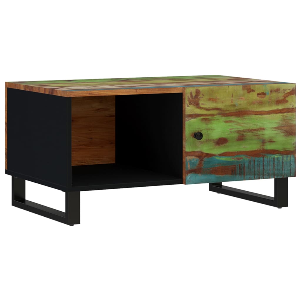 Stolić za kavu 80x50x40 cm od obnovljenog i konstruiranog drva