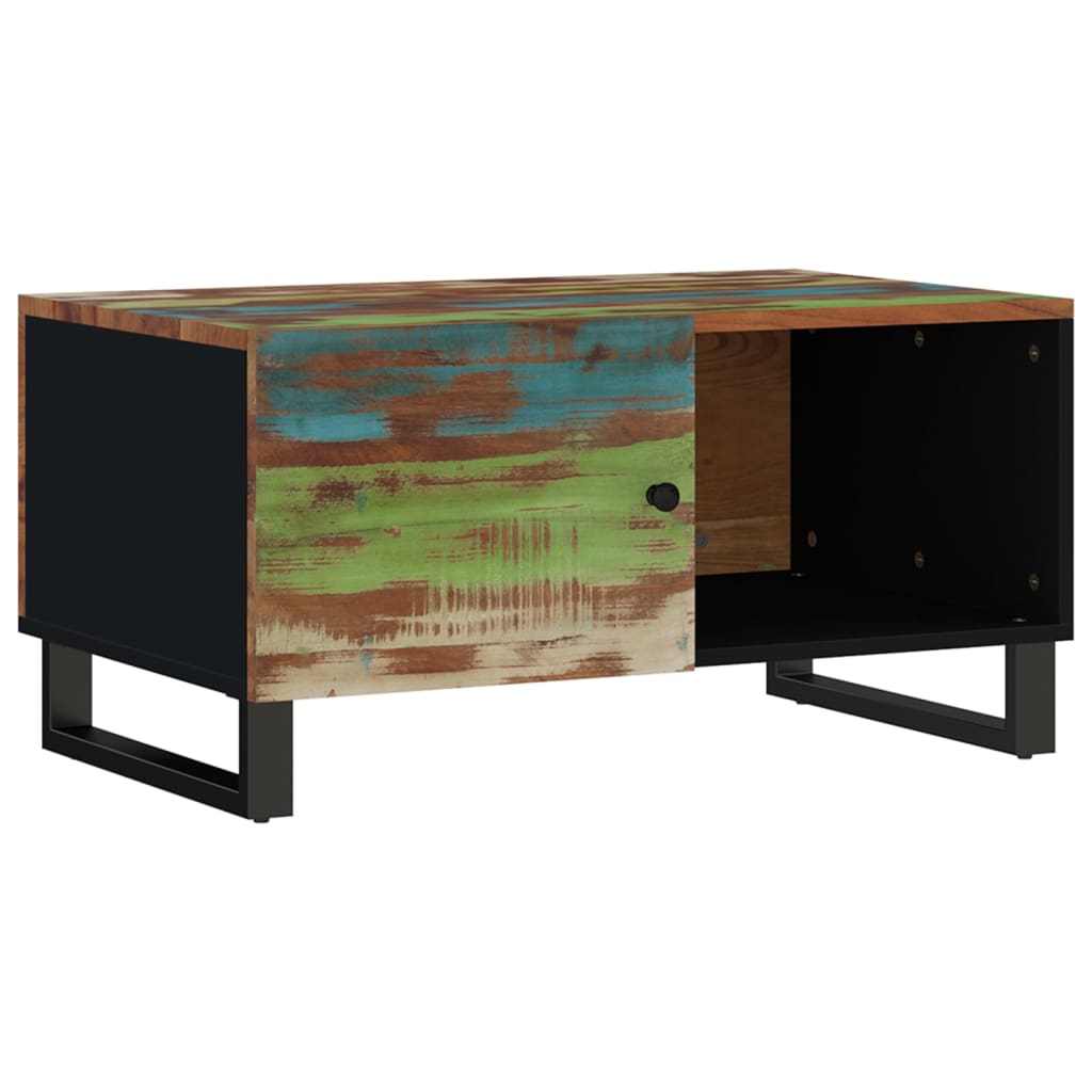Stolić za kavu 80x50x40 cm od obnovljenog i konstruiranog drva