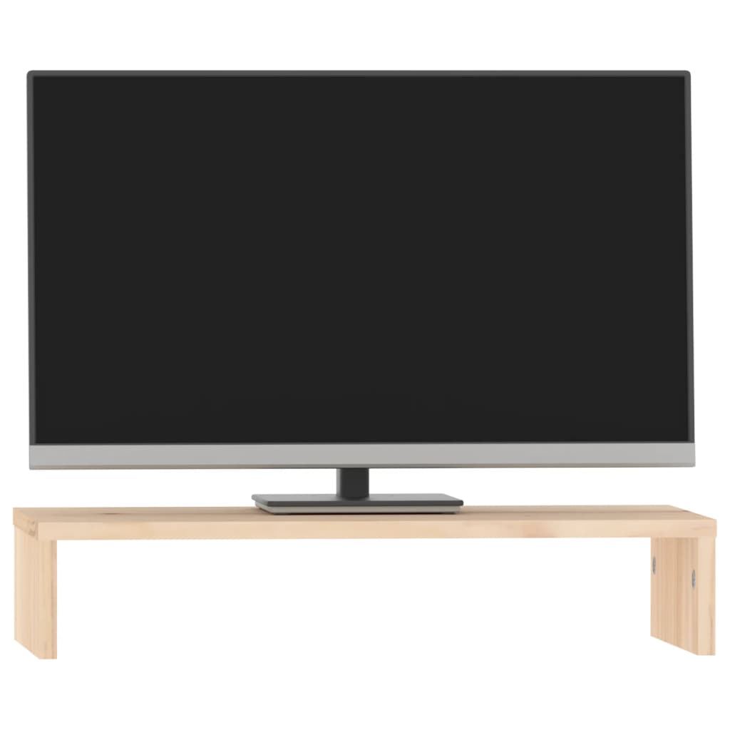 Stalak za monitor 50 x 27 x 10 cm od masivne borovine