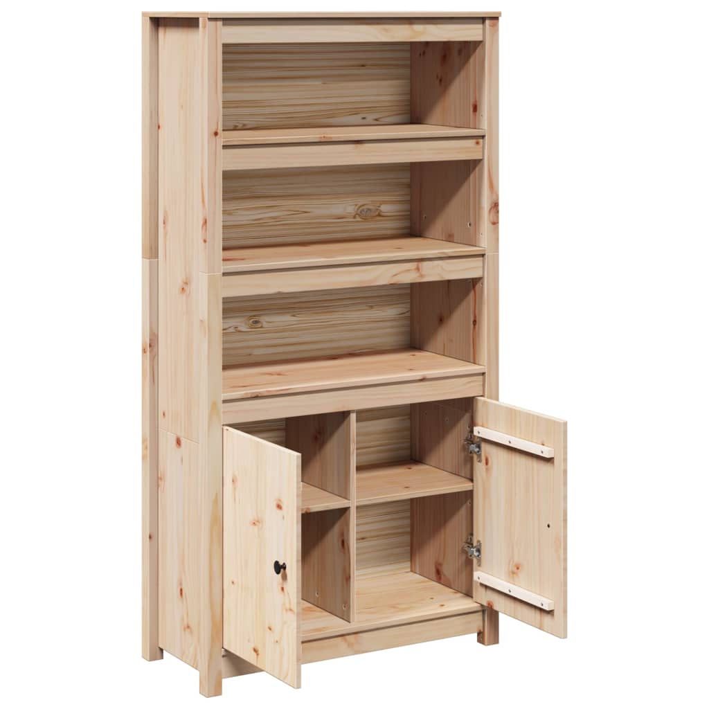Visoka komoda 80 x 35 x 154 cm od masivne borovine