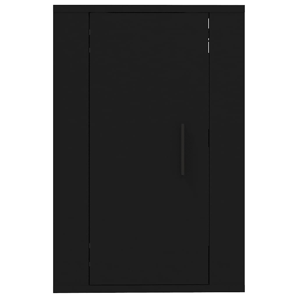 Zidni TV ormarić crna 40x34,5x60 cm
