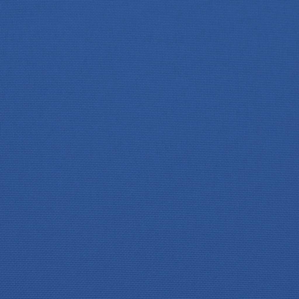 Jastuci za sofu 4 kom. kraljevsko plave boje 60x60 cm tkanina
