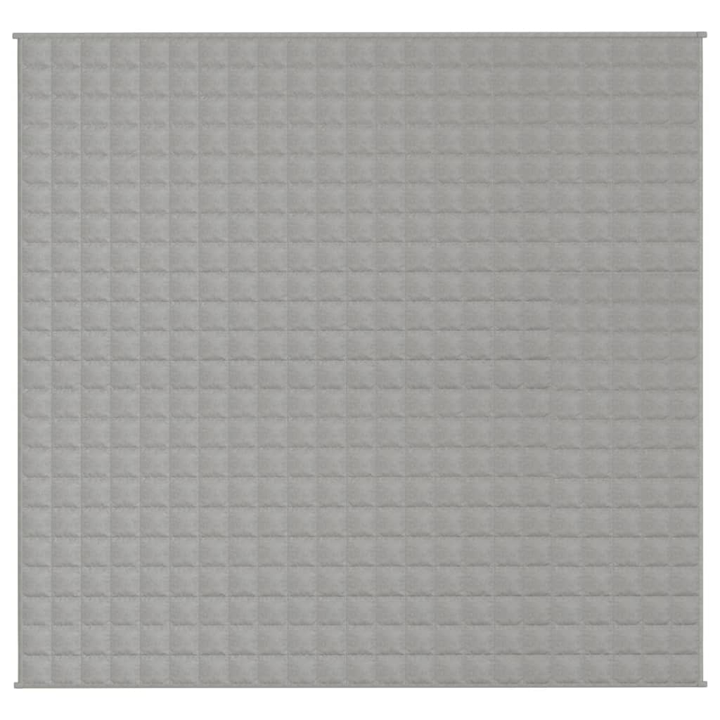 Teška deka siva 220x230 cm 15 kg od tkanine