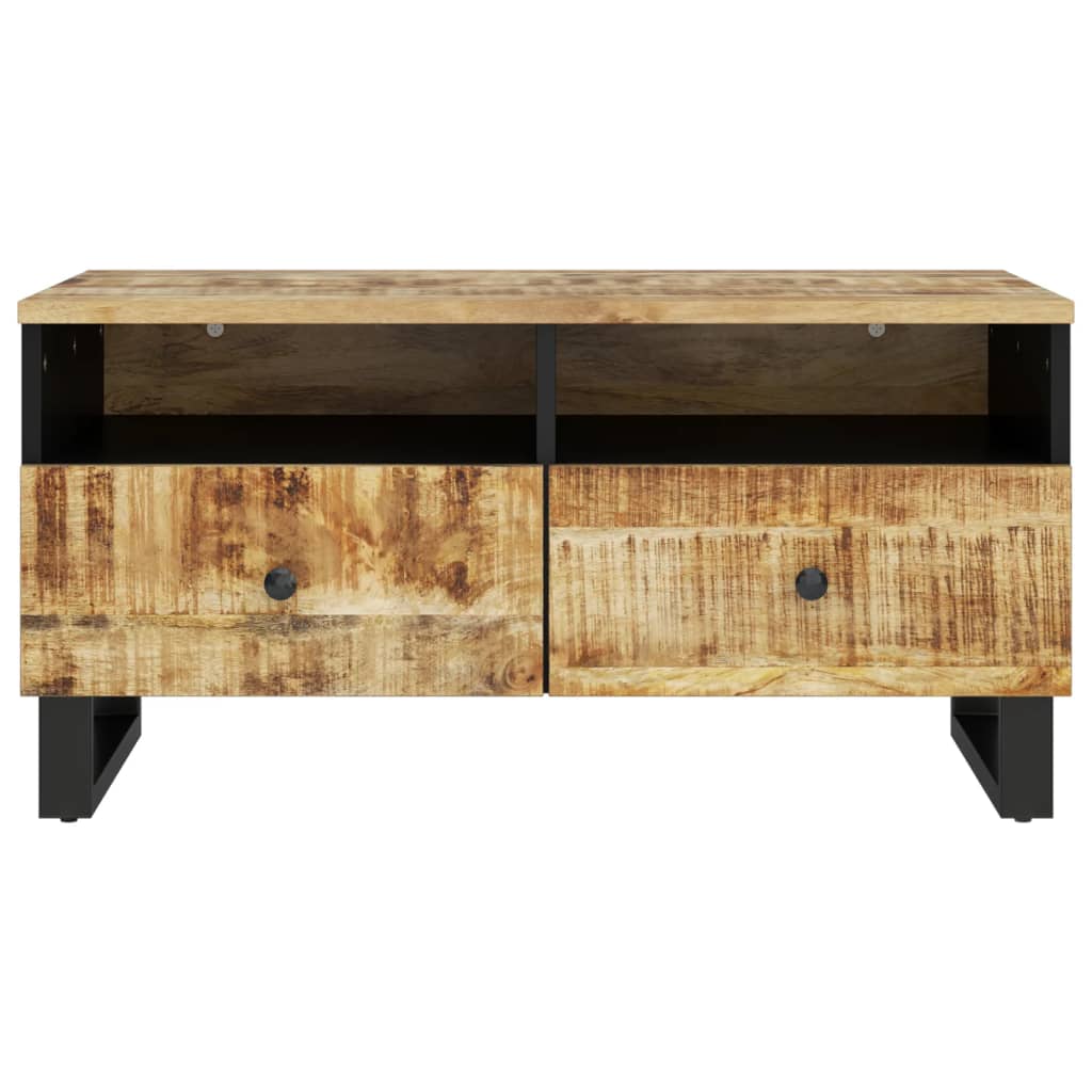 Stolić za kavu 80x54x40 cm od drva manga i konstruiranog drva