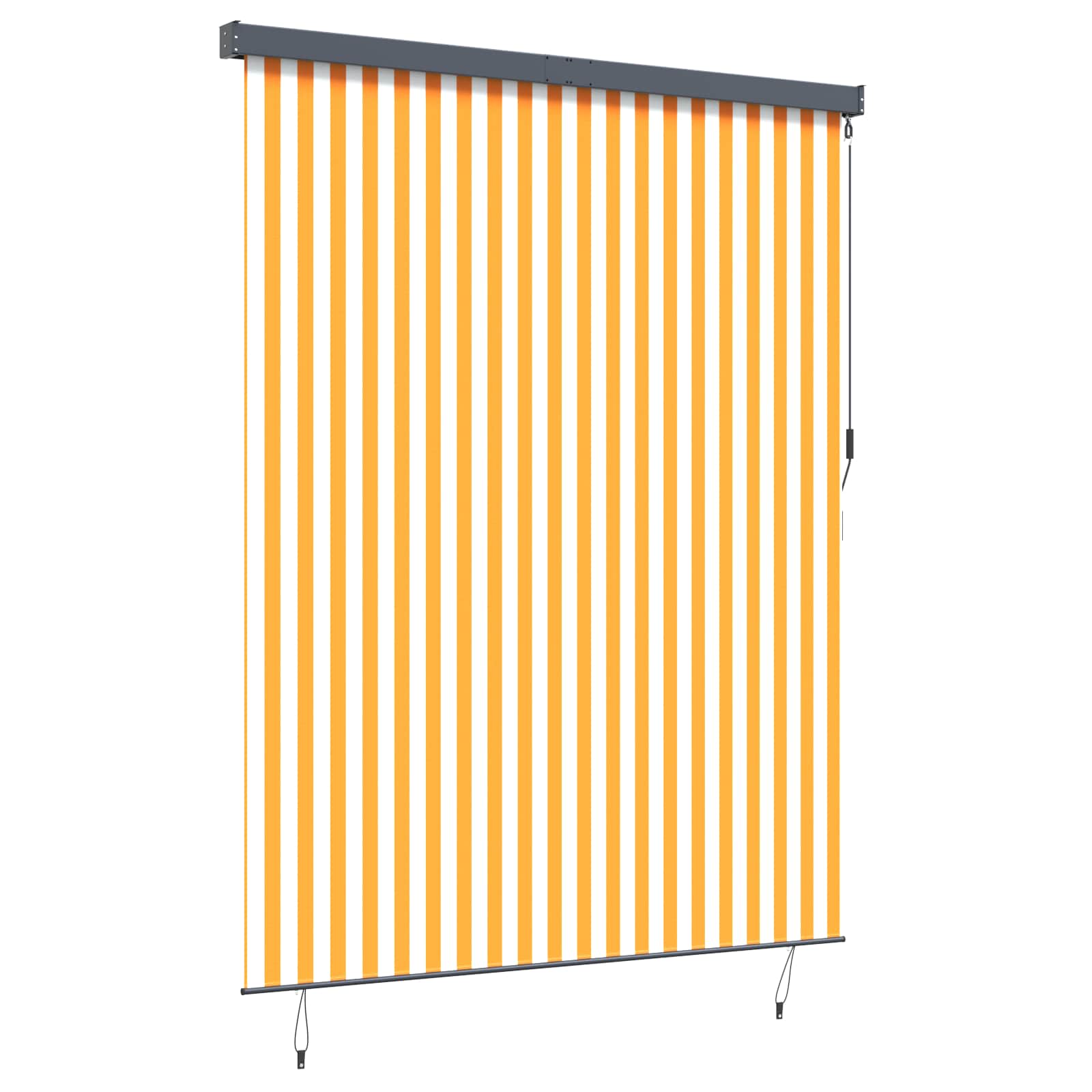 Rolo zavjesa Bijela i narančasta 200 x 250 cm