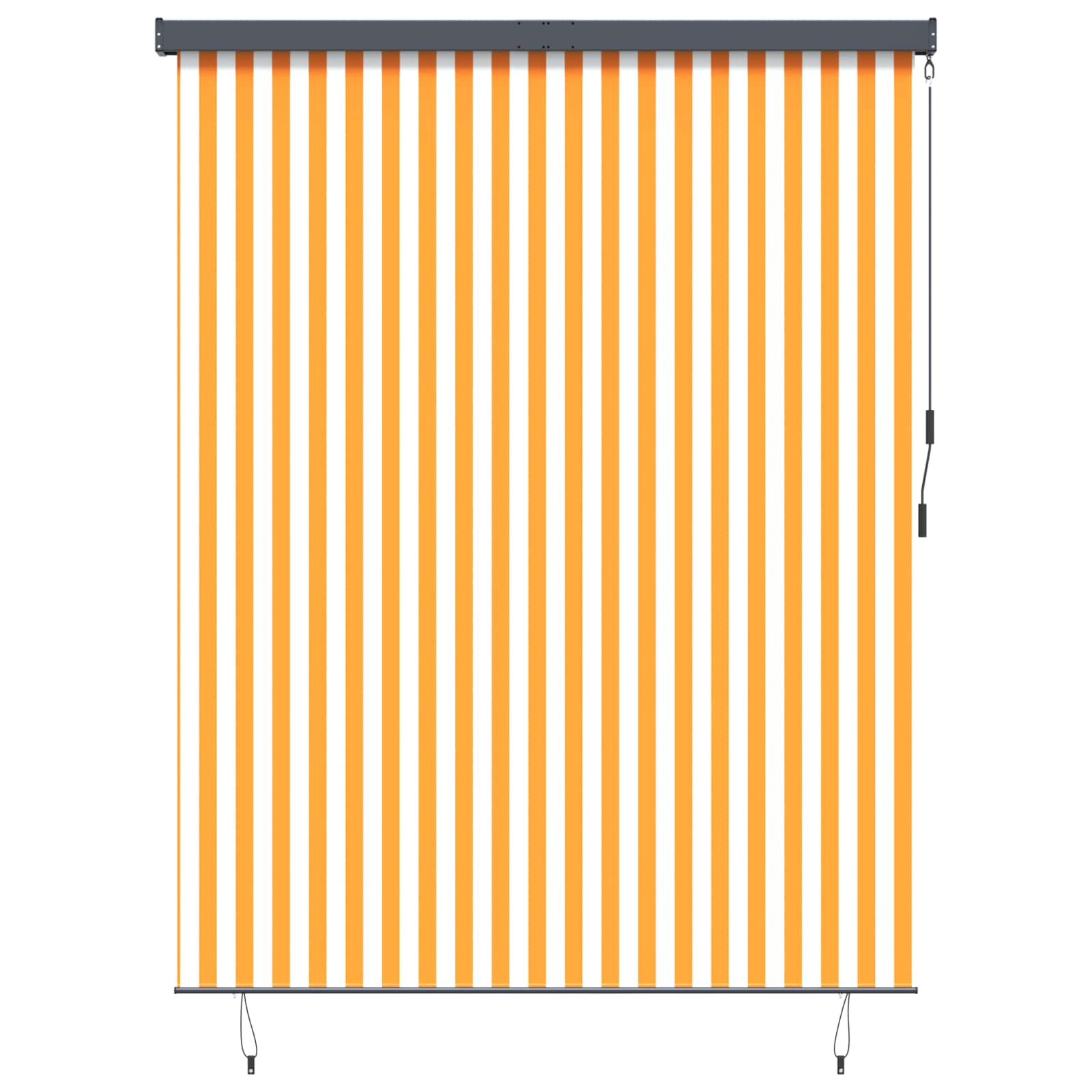 Rolo zavjesa Bijela i narančasta 200 x 250 cm