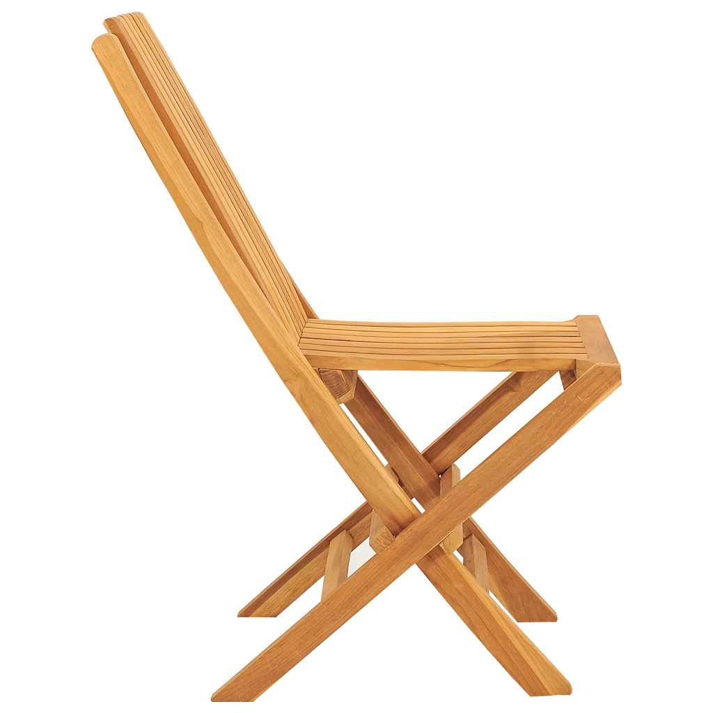 Sklopive vrtne stolice 6 kom 47x47x89 cm od masivne tikovine