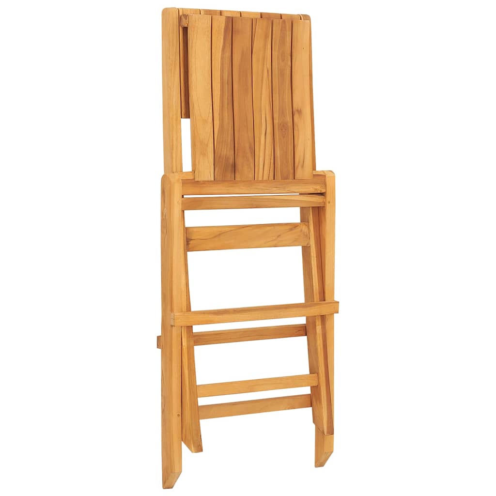 Sklopive vrtne stolice 4 kom 47x61x90 cm od masivne tikovine