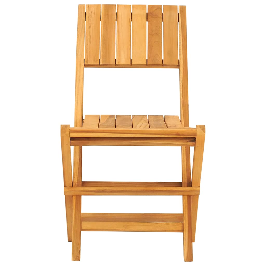 Sklopive vrtne stolice 4 kom 47x61x90 cm od masivne tikovine