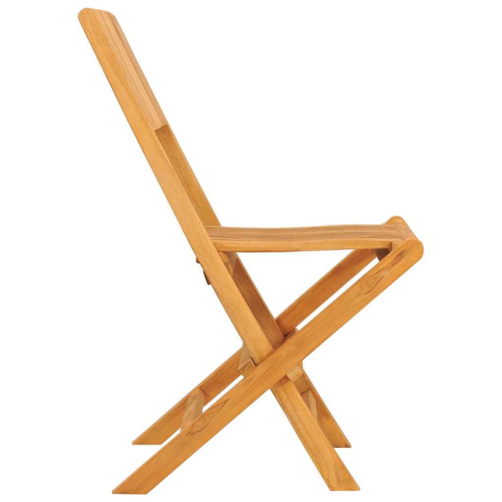 Sklopive vrtne stolice 4 kom 47x61x90 cm od masivne tikovine