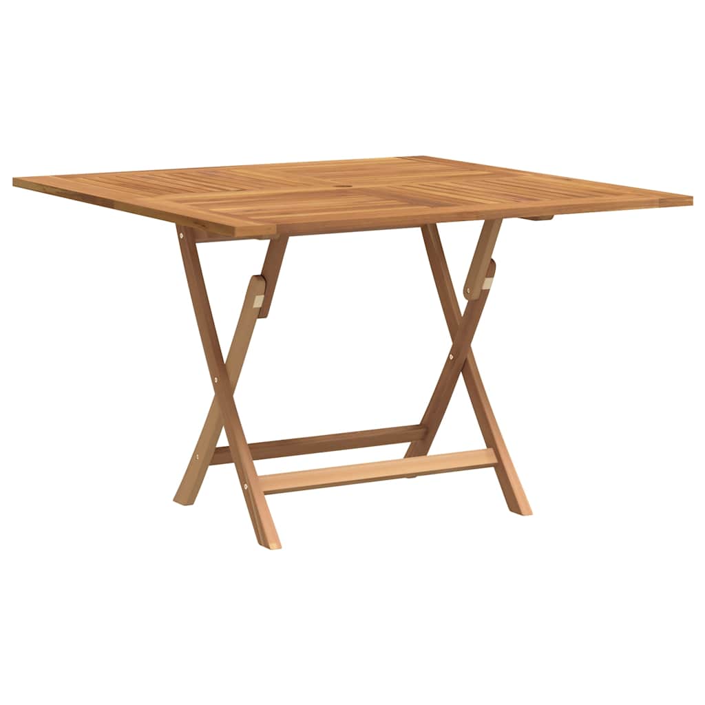 Sklopivi vrtni stol 110x110x75 cm od masivne tikovine