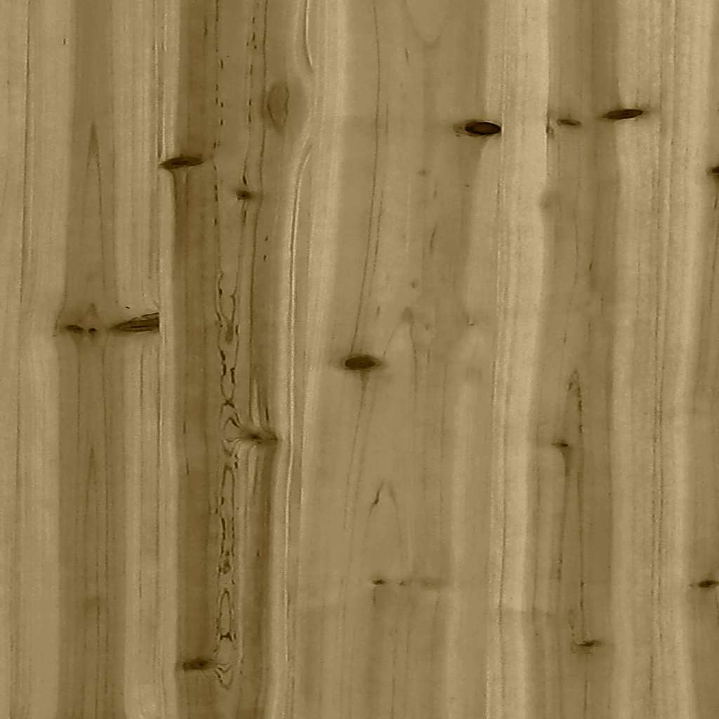 Toranj za igru 52,5x46,5x206,5 cm od impregnirane borovine