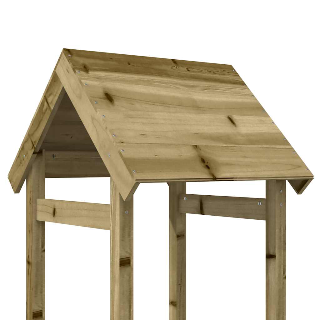 Toranj za igru 53 x 46,5 x 194 cm od impregnirane borovine