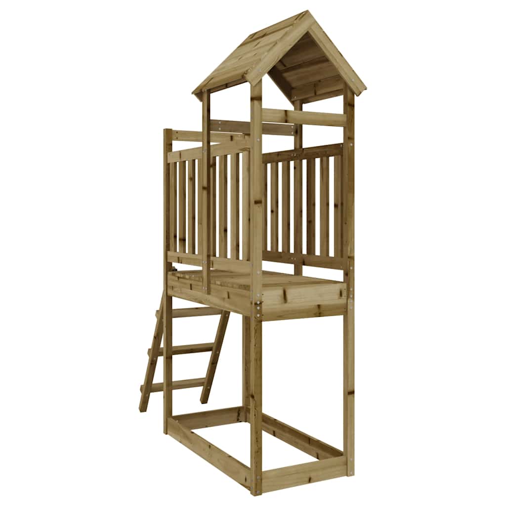 Vanjski set za igru 53 x 110 x 214 cm od impregnirane borovine