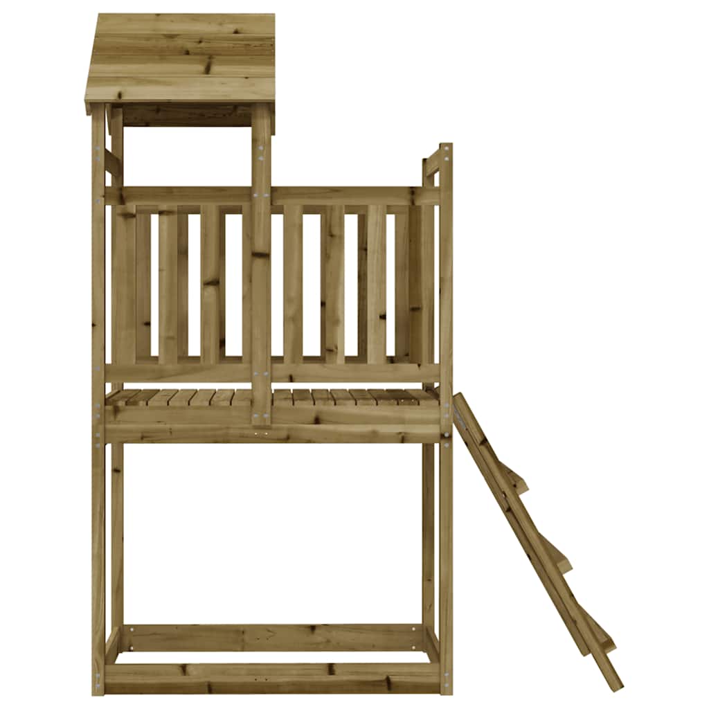 Vanjski set za igru 53 x 110 x 214 cm od impregnirane borovine