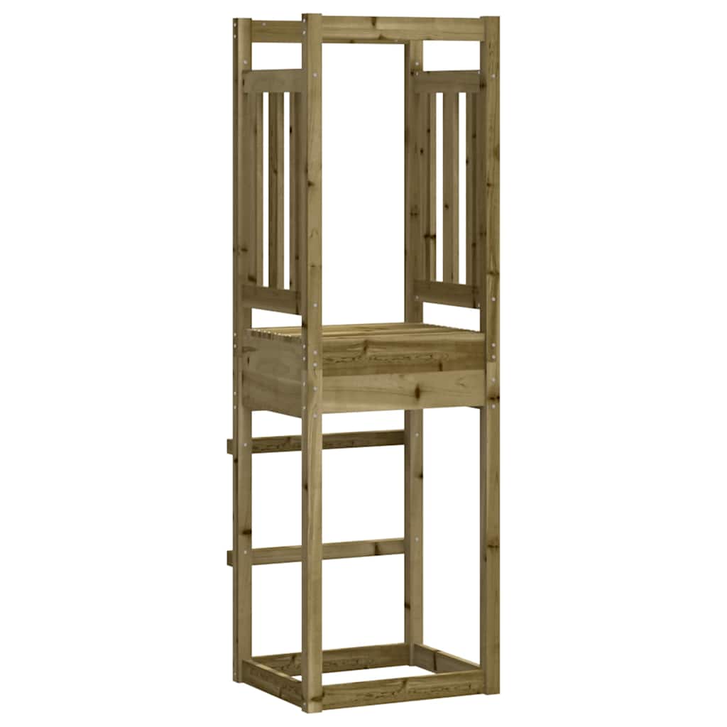 Toranj za igru 53 x 46,5 x 169 cm od impregnirane borovine