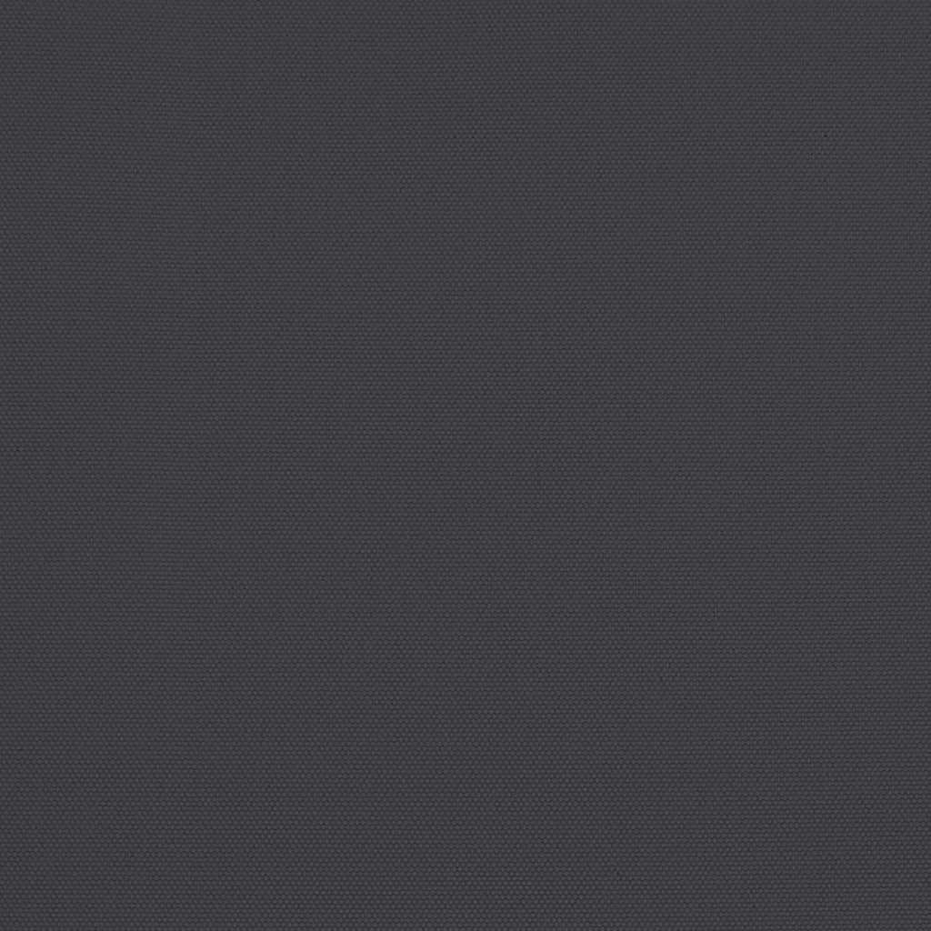 Vrtni suncobran s drvenim stupom crni 400 x 273 cm