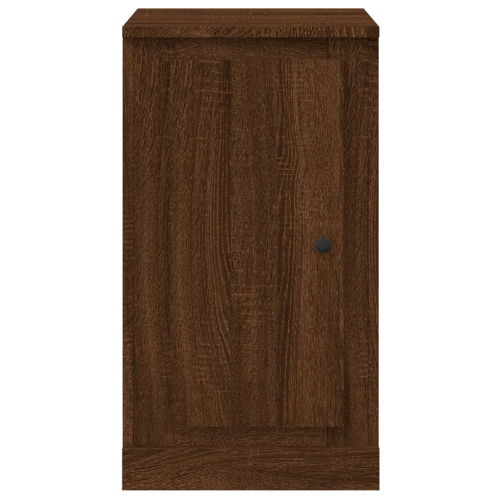 Komoda boja smeđeg hrasta 37,5x35,5x67,5cm konstruirano drvo